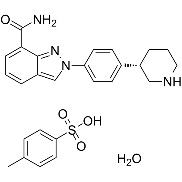 Niraparib tosylate hydrate