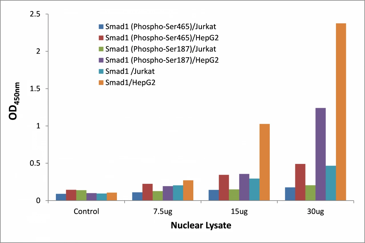 Smad1 (phospho Ser187) ELISA Kit (A104139-96)